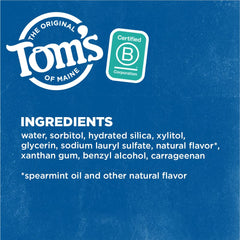 Non-fluoride antiplaque toothpaste by Tom's of Maine