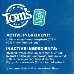 Certified B Corp logo and sustainability notes on packaging
