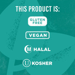 Close-up of vegan and cruelty-free label on toothpaste packaging