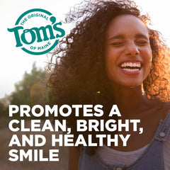 Fluoride benefits highlight for Tom's of Maine toothpaste