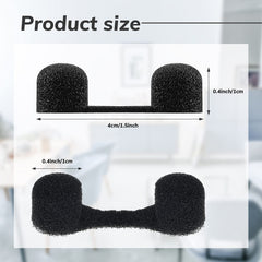 Black disposable nose plug filter pack by Tondiamo