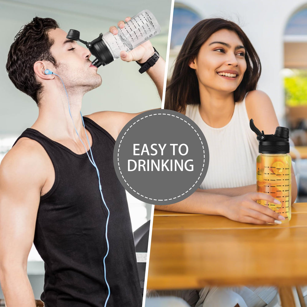 TONGRANG-LIFE glass shaker bottle measurement marks for accurate portions