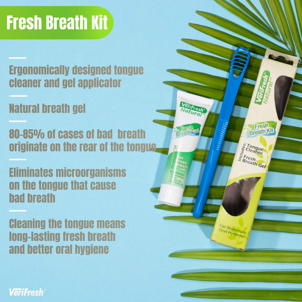 Cleaning gel for bad breath treatment