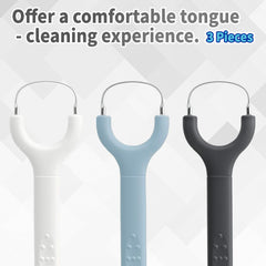 Red tongue scraper from the 3-pack set