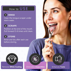 Frankly Naturals Living branding with tongue scraper