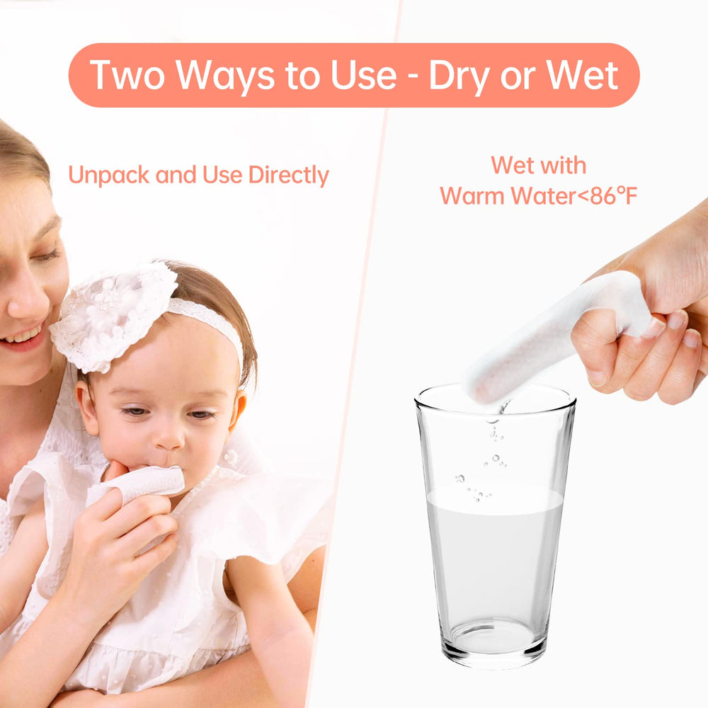 Alcohol-free, fragrance-free, preservative-free wipes