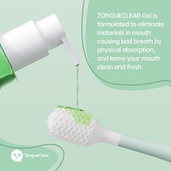 Two-pack Tongueclear Gel packaging on display