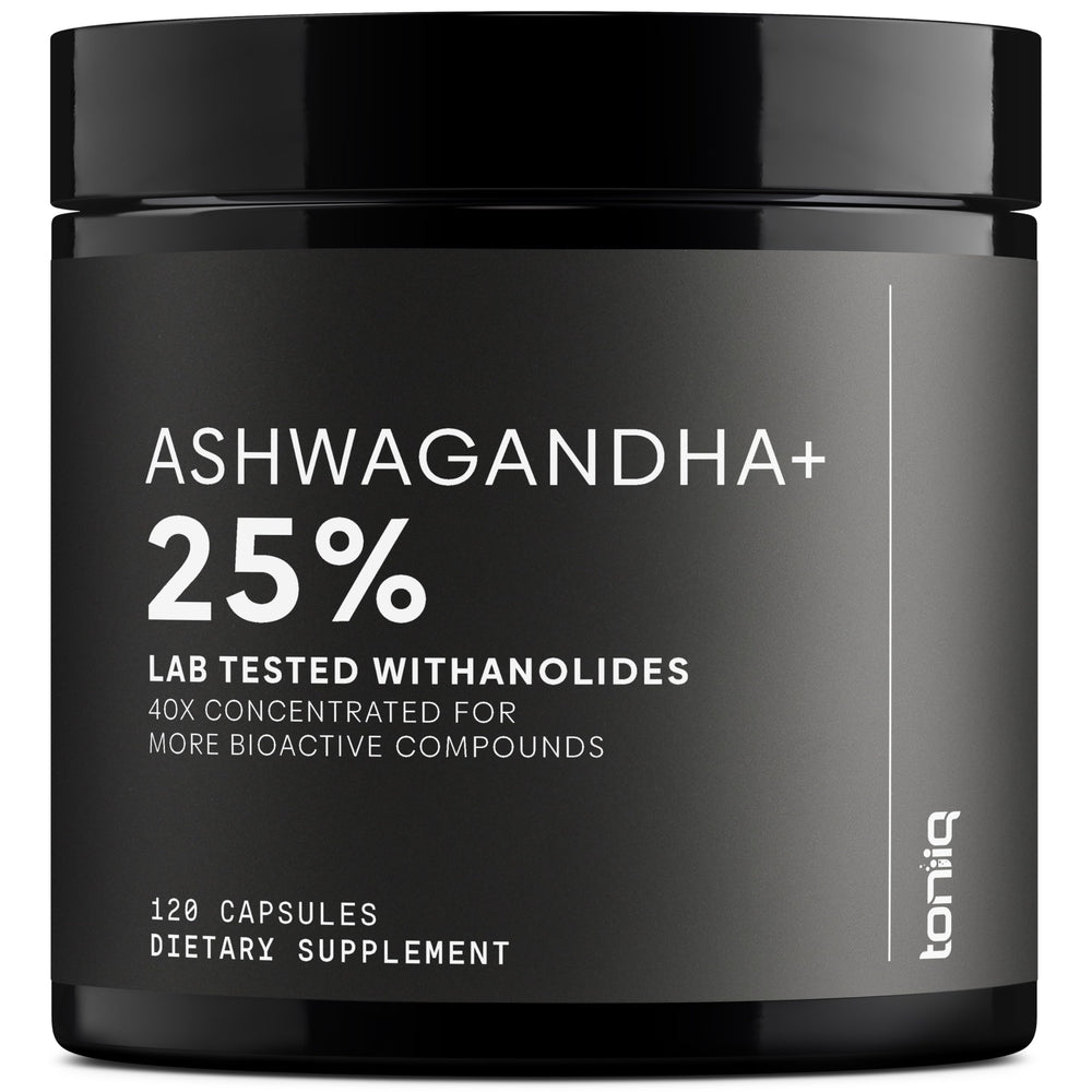 Toniiq Ashwagandha 40:1 extract bottle front