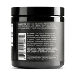 Berberine HCl 500 mg per capsule on bottle label