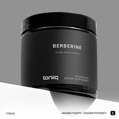 Toniiq Berberine HCl aqueous extraction process image illustrating purity