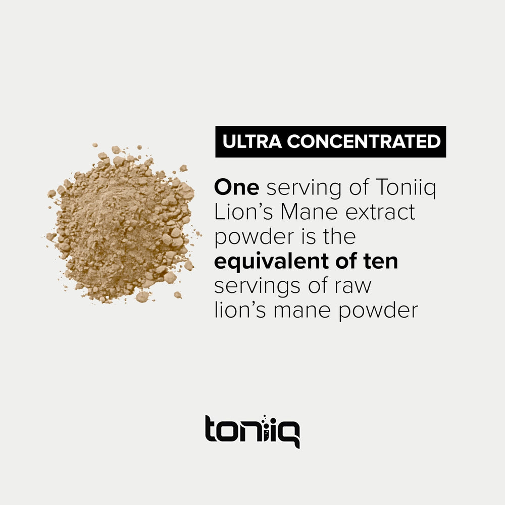 Toniiq dual extraction Lion's Mane process - 04
