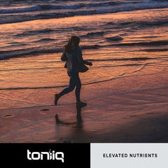 Toniiq NMNH capsules with packaging and usage directions