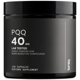 Toniiq PQQ 40 mg bottle – 120 vegetarian capsules