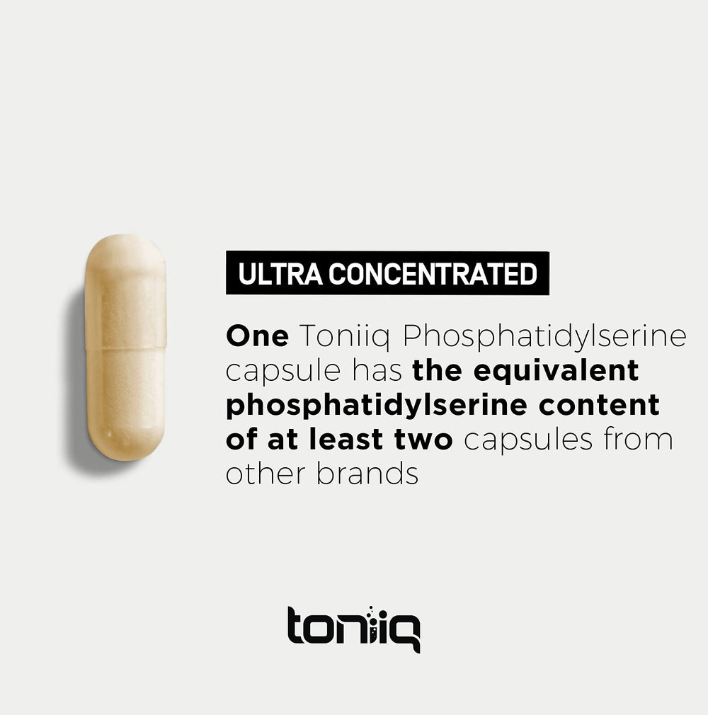 Phosphatidylserine powder purity 50%+ close-up