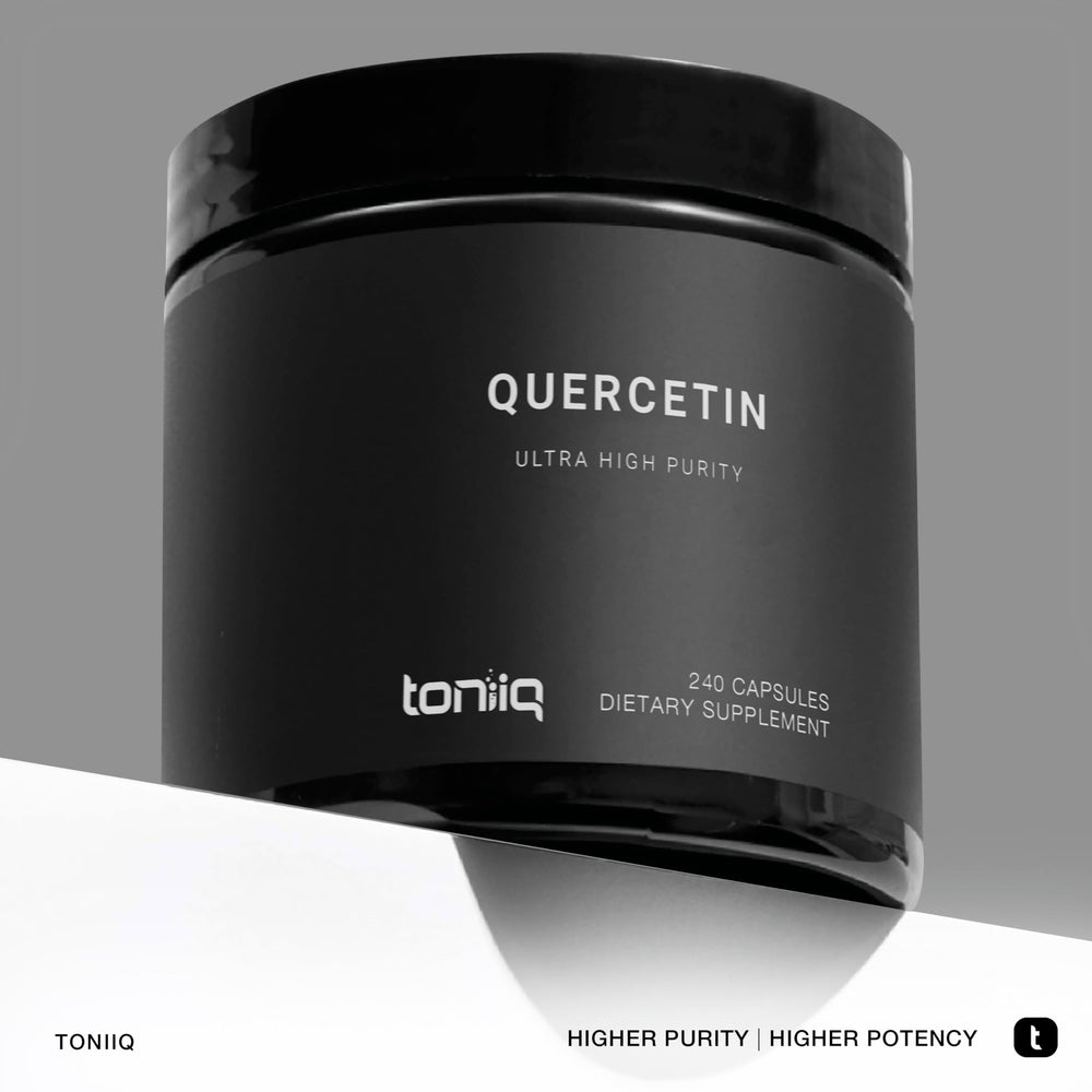 GMP-certified manufacturing label for Toniiq Quercetin