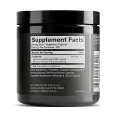 Toniiq Tongkat Ali capsules offer concentrated support for performance