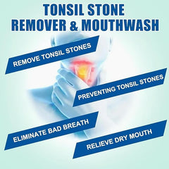 Packaging of Tonsil Stone Mouthwash