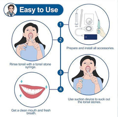 12-in-1 tonsil stone removal kit components
