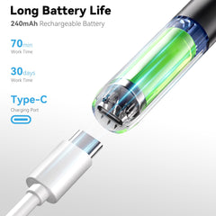 App setup screen showing iOS and Android compatibility