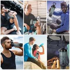 Gift-ready TOOFEEL shaker bottle for fitness enthusiasts