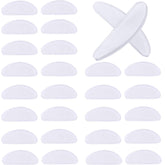 TOODOO 18 pairs transparent silicone nose pads adhesive 1.5 mm