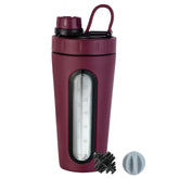 TOOFEEL bottle with visible window shows water level for precise mixing