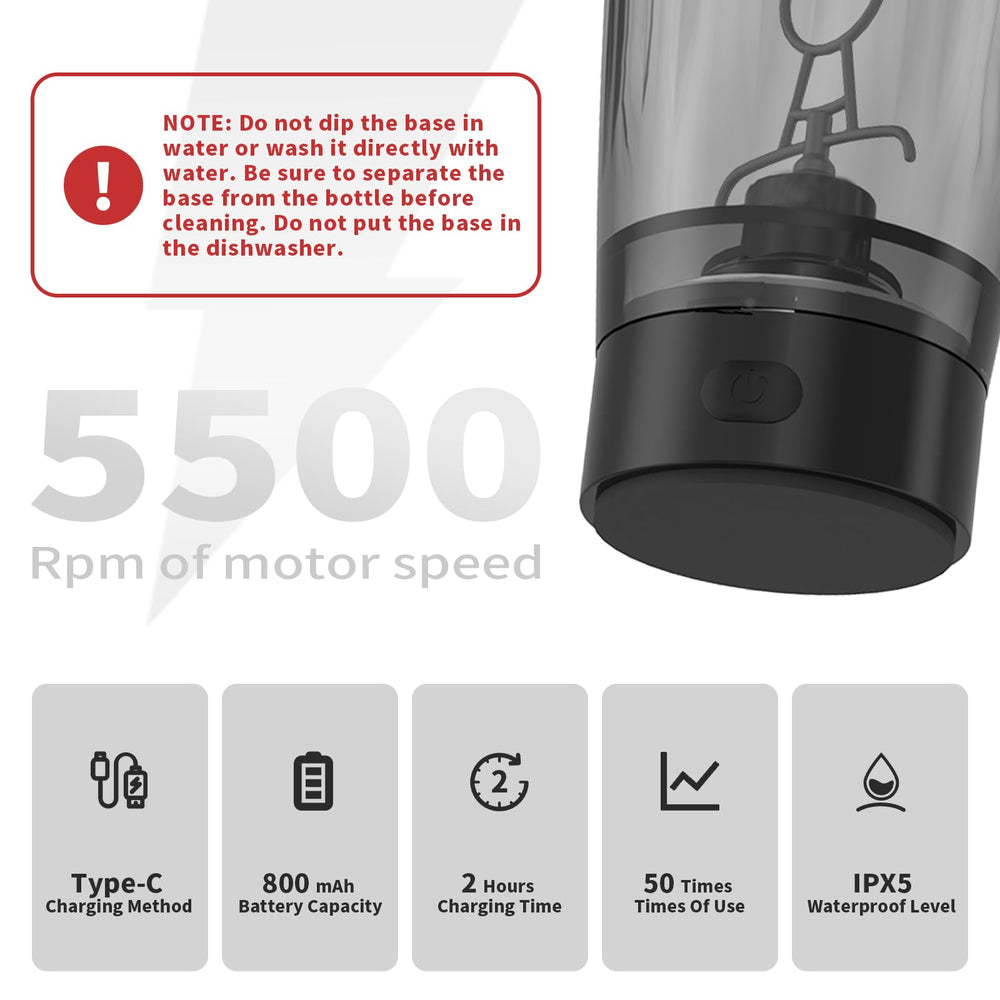 Leak-proof sealing ring on the TOOFEEL electric shaker
