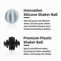 TOOFEEL shaker shows visible water window aiding measurement