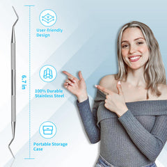 Portable storage box for the dental tools