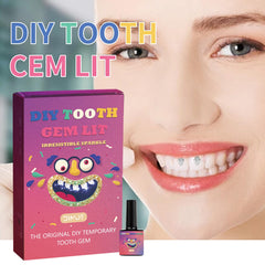 All-inclusive DIY tooth gems kit with applicators