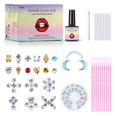 120 crystals included in Tooth Gems Kit for Teeth