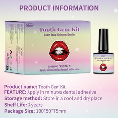 LED illuminator for curing Tooth Gems Kit