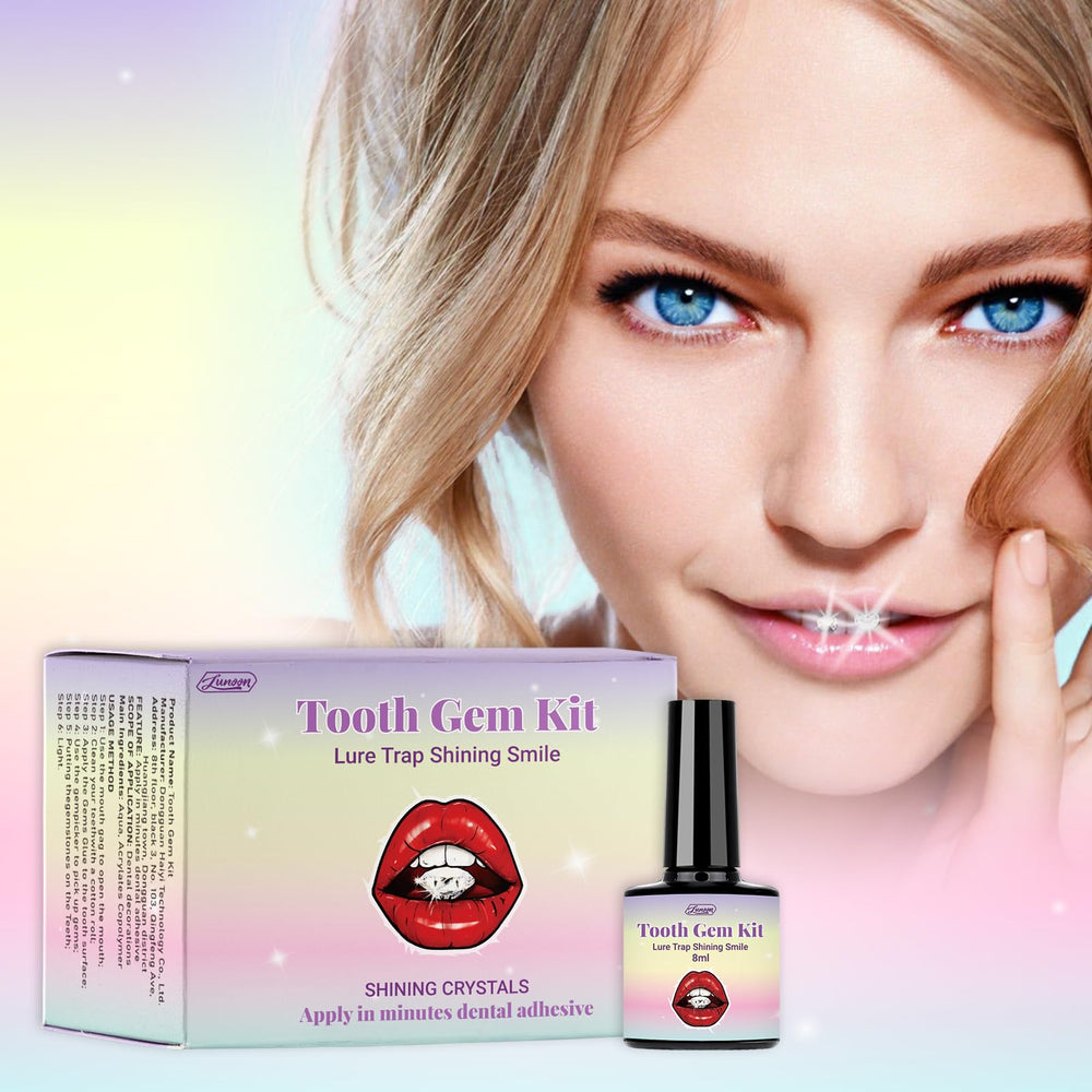 C-shaped lip support included in Tooth Gems Kit