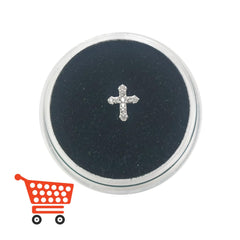 Honeycomb-backed base of tooth gem