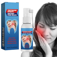 Tooth pain relief spray bottle for adults