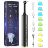 Front view of rechargeable tooth polisher