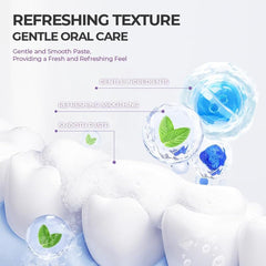 Travel-friendly Tooth Refresh toothpaste twin-pack for on-the-go use