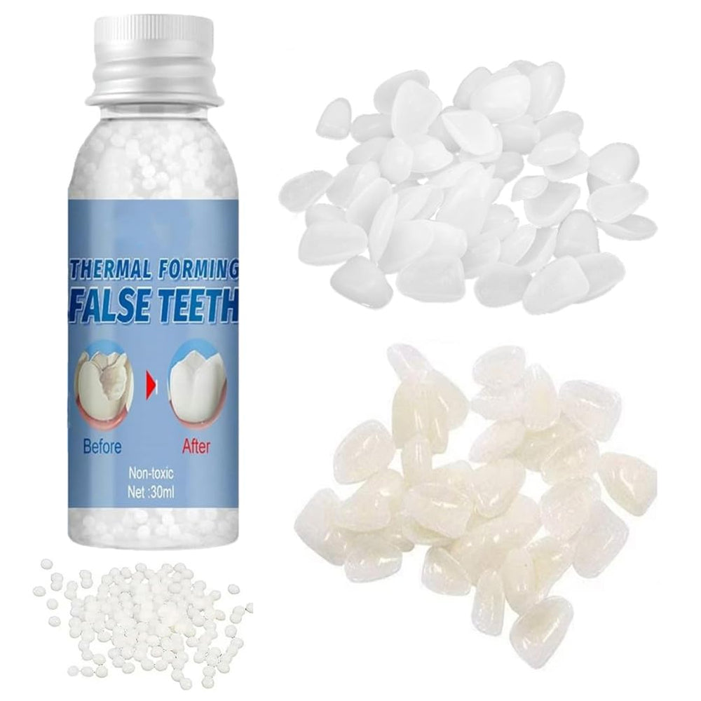 Temporary Tooth Repair Kit beads in natural shade