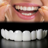 Tooth repair kit components with white shade