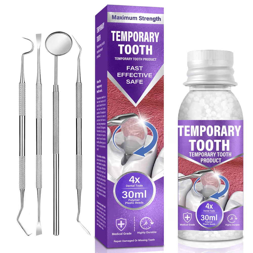 Contents: 30ml beads and 4 tools from Tooth Repair Kit