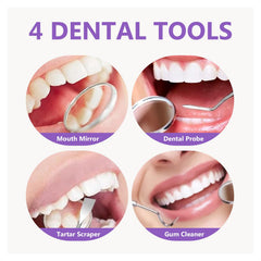 Molding a temporary tooth with beads