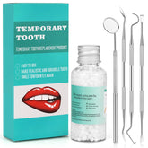 Packaging view of Tooth Repair Kit with 4 dental tools