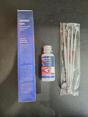 Compact carry case for at-home tooth repair
