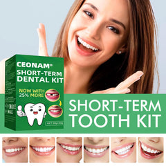 Three dental tweezers included in the kit for precise application