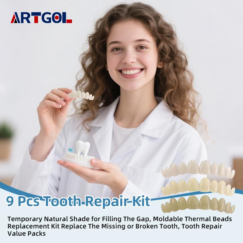Moldable polymer beads for tooth repair