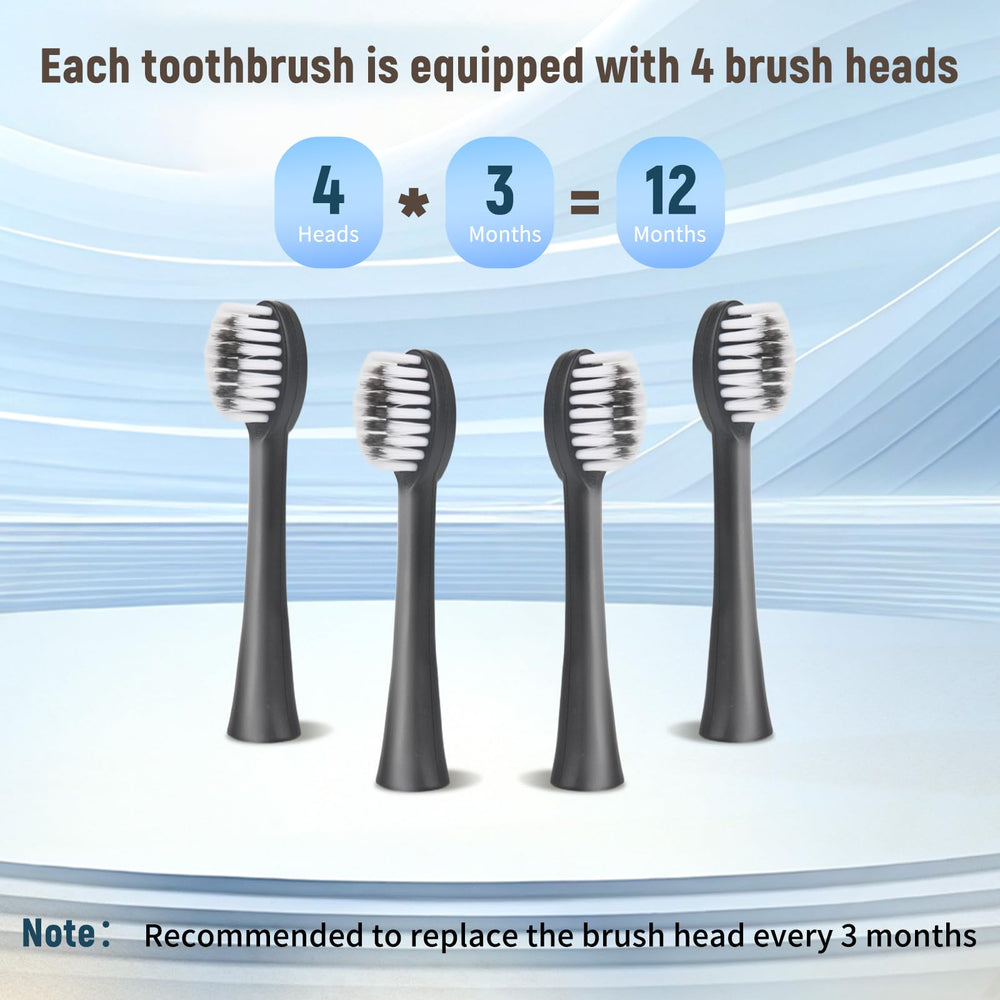 Toothbrush available in three colors