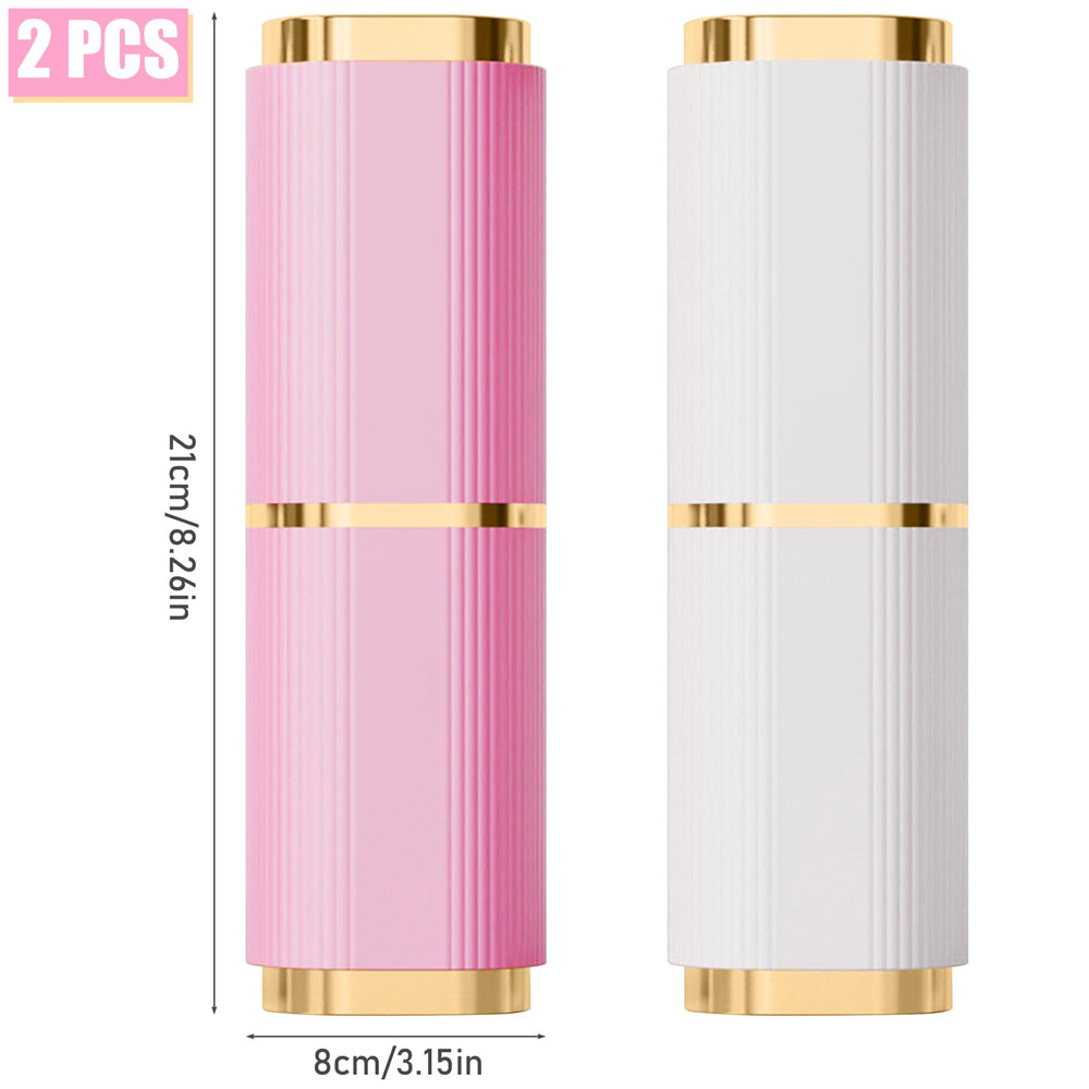 Close-up of the wave-shaped simple design of the toothbrush case