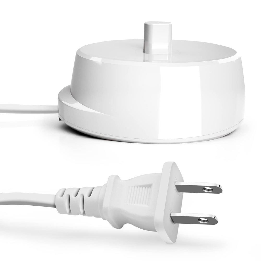 Inductive charging base for Oral-B/Braun toothbrush (model 3757) - white