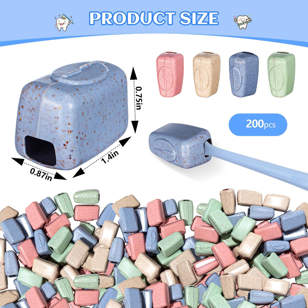 Open toothbrush cover showing Quick-dry design