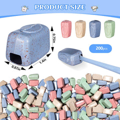 Open toothbrush cover showing Quick-dry design
